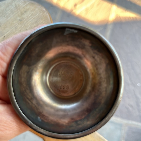 Forbes Silver Co two piece vase - Picture 4 of 7